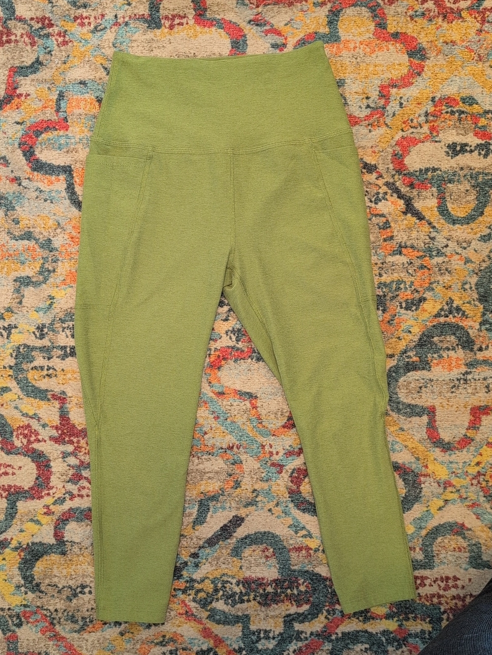 Beyond Yoga Women's Spacedye Caught In The Midi High Waisted Leggings Medium EUC